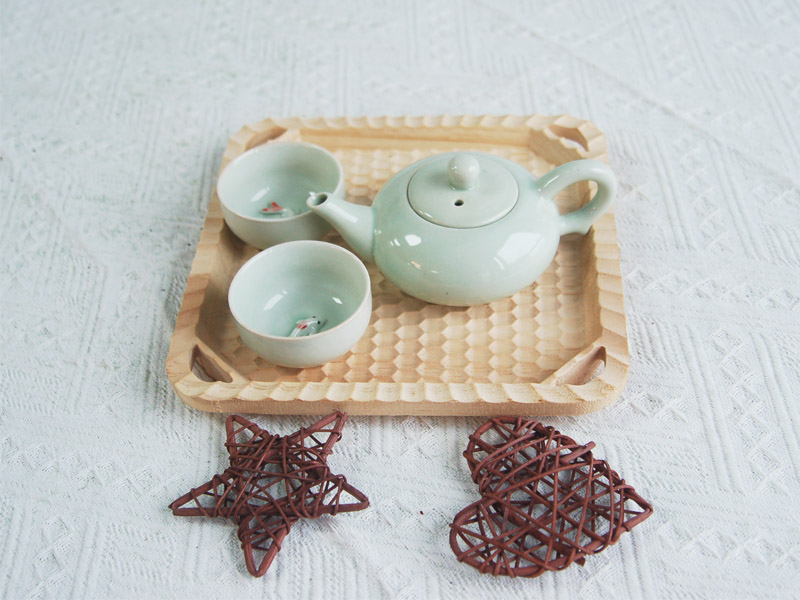 Wood table serving tray 3